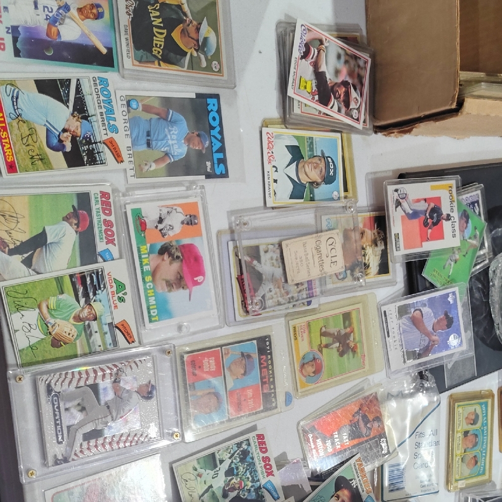 Assorted Men Other Baseball Card Collection - Pink Accent